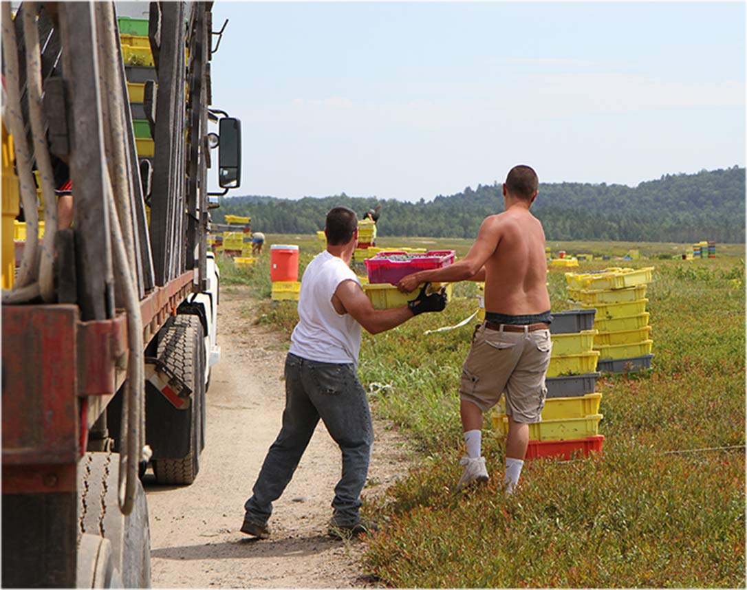 loading the truck